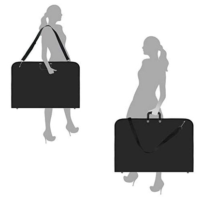 Vantasii Black Art Portfolio Case - size: 19” x14.7”x1.5”