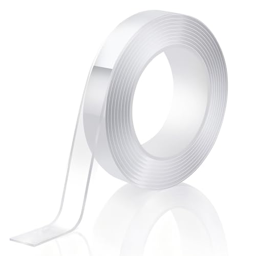 P7yaumy Double Sided Tape Heavy Duty 0.75in×20ft, Nano Tape Double Sided - size: 0.75in×20feet