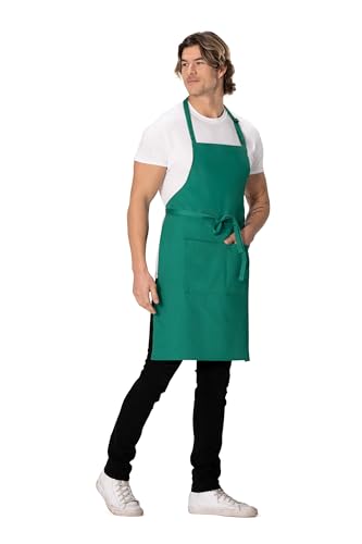 Chef Works Unisex Butcher Apron - color: Kelly Green
