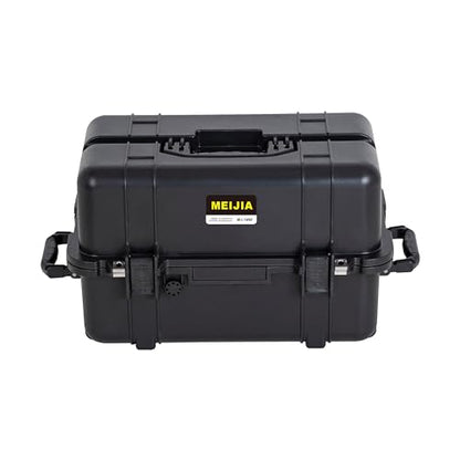 MEIJIA All Weather Waterproof Hard Camera Case,Hard Case,With Customized Fit Foam Included, Elegant Black,Fit for Drones,camera,lens (20.87"x12.72"x12.76") - size: 20.87" x 12.72" x 12.76"