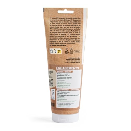 PEBEO Origin Acrylic Paint 240ml (8.11 oz), Mars Black - color: Mars Black