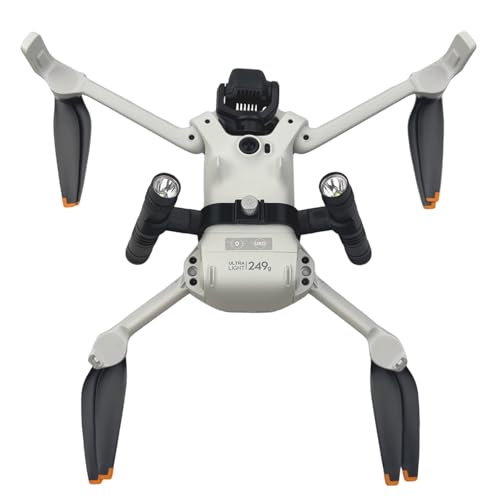 Night Flight Light For DJI Lito1/X1, High Brightness Navigation Lighting Searchlight Night Safe Warning Flying Lights with Mount Adapter for Lito X1 Drone Accessories