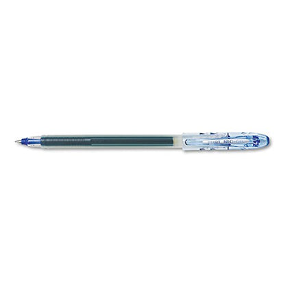 PILOT Neo-Gel Roller Ball Stick Pens, Blue Ink, Fine Point, 12-Pack - color: Blue, size: 12 Count (Pack of 1)