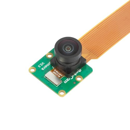 Arducam 8MP IMX219 175 Degree Ultra Wide Angle Camera for Raspberry Pi, Compatible with Pi 5, 4 Model B, 3/3B+, and Zero 2W - size: 175 Degree M12