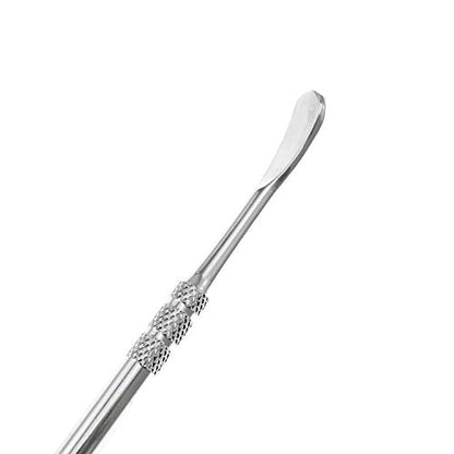 Maxmoral Silver Stainless Steel Spoons Glass Accessories Carving Tools - color: Silver