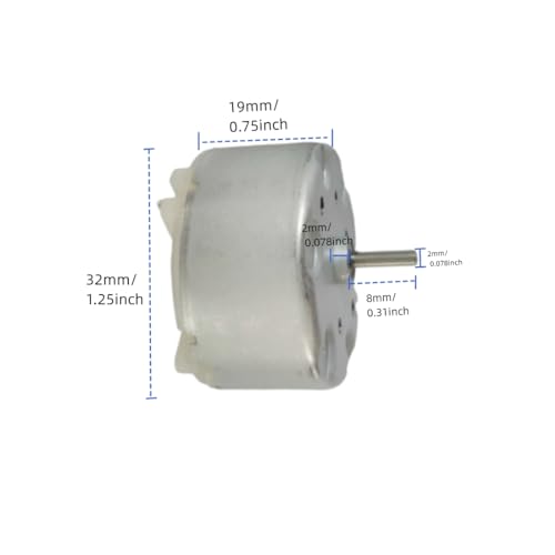 Electric Micro Motor 3V-2700 RPM 500TB-18280 Small DC Motor 4Pcs