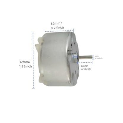 Electric Micro Motor 3V-2700 RPM 500TB-18280 Small DC Motor 4Pcs