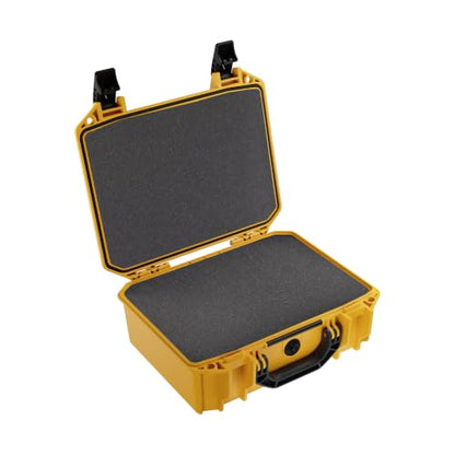 Pelican Vault V200 Hard Case (Camera, Pistol, Gear, Equipment) - color: Yellow, style: With Foam