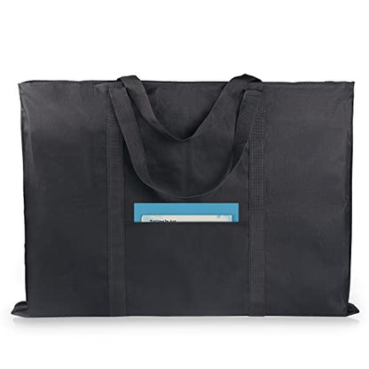JJRING Dacron Art Portfolio Tote Bag 24'' x 32'' For 23'' x 31'' Black - size: 23''*31''