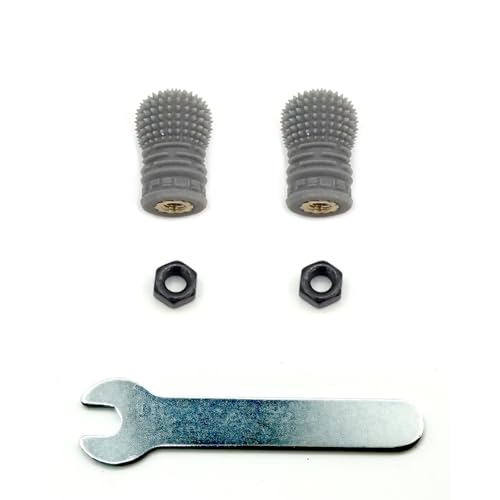 Felistick Pinchee RC Transmitter Radio Controller Stick Ends FPV Controller Accessories Replacement Joystick (grey, M3) - color: grey, size: M3