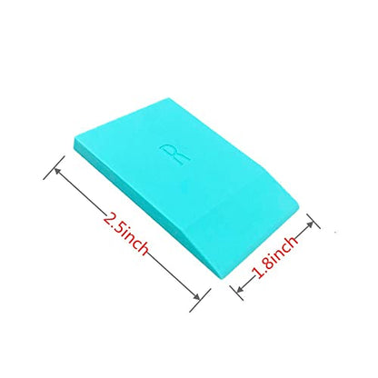 DGAGA 12Pcs Screen Priniting Squeegee,Mini Squeegees for Chalk Paste,Self Adhesive Silk Screen Stencil Squeegee Screen Printing kit for Stencils Ink/Chalk Paste Paint Starter Kit - color: 12pcs