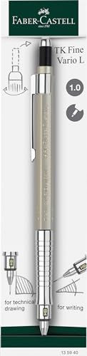 Faber-Castell Mechanical Pencil TK-Fine Vario L 1.0 Champagne Gold - style: Modern