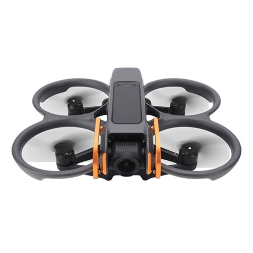 Gimbal Protector Bumper for DJI Avata 2, Aluminum Alloy Anti-Collision Bar,Anti-Collision Camera Lens Protector(Orange)