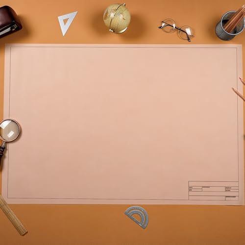 Tatuo 15 Sheets Architectural Vellum Paper, 24 x 36 Inch Drafting Paper - size: 24 x 36 Inch