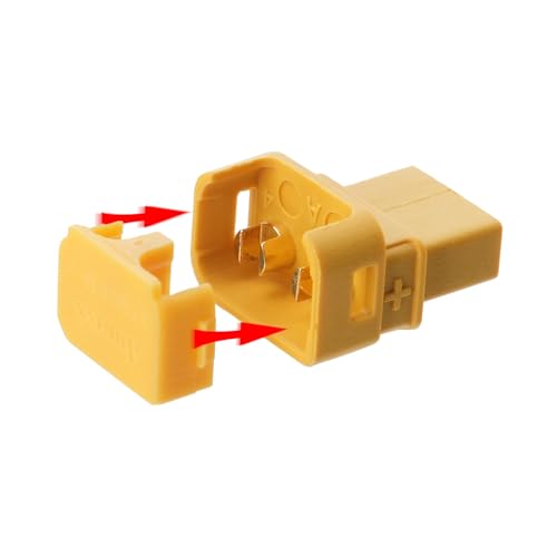 ELFCULB 10PCS Amass XT30ULW-A Female Connectors for FPV Drones - color: 10pcs XT30ULW-A Female