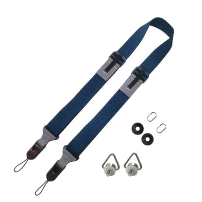 GetZget Neck Strap Lanyard Compatible with DJI Mavic 4 Rc Pro 2 Remote Control & DSLR Camera Adjustable Strap Accessories - color: Blue