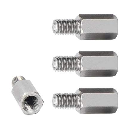 Kado M4x10mm Hex Stainless Steel Standoff Spacer Screw Set Nut Bolt 16pcs - style: 16-Pack