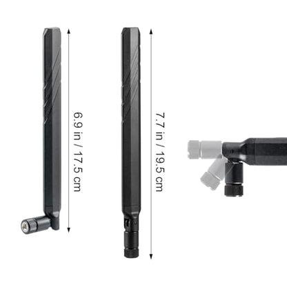 Cellular Trail Camera Replacement SMA Male Antenna Compatible with Spypoint LM2 Flex Flex-S Flex-M Flex-Dark Flex G-36 Moultrie Edge Spartan Covert 4G LTE Cellular Trail Camera, 2-Pack