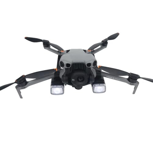 Mini5 Pro Drone Searchlights Night Light for DJI Mini 5 Pro Rechargeable Dual Light Multiple Modes Strobe Night Flight Light High Brightness LED Illumination Spotlight