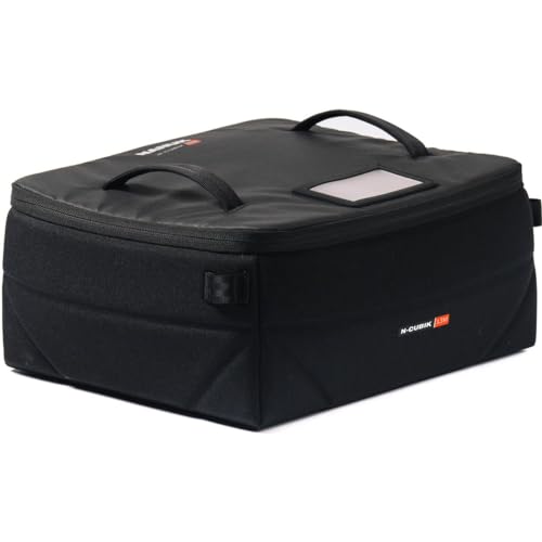NANUK N-Cubik 13M Camera Bag Insert – Medium Water-Resistant Cube – Shockproof Protective Camera Insert for Backpack (11,4”x 12,5” x 5,1”) - size: 13M Medium 11.4 x 12.5 x 5.1"