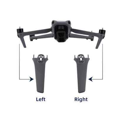 CAPART Front Landing Legs for DJI Air 3 Drone, Replacement Legs Repair Front Legs (1 Pair, Left and Right)