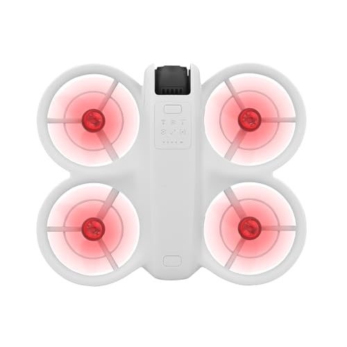 sea jump 8PCS Propeller Suitable for DJI NEO Drone Accessories Handheld Quadcopter Drone 2016S Propeller Blades (Red) - color: Red