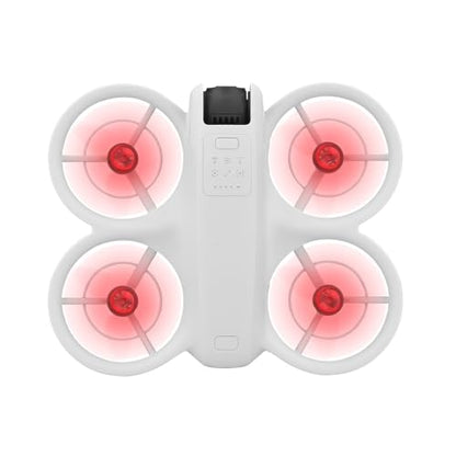 sea jump 8PCS Propeller Suitable for DJI NEO Drone Accessories Handheld Quadcopter Drone 2016S Propeller Blades (Red) - color: Red