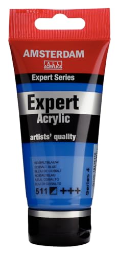 Amsterdam Expert Series Acrylic Tube 75 ml Cobalt blue 511 (19115110) - color: Cobalt Blue, size: 2.5 Fl Oz (Pack of 1)