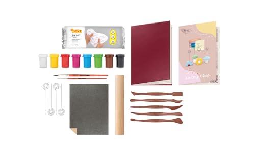 Jovi - DIY Air Dry Kit - Clips Gift Pottery Kit for Adults - color: Clips