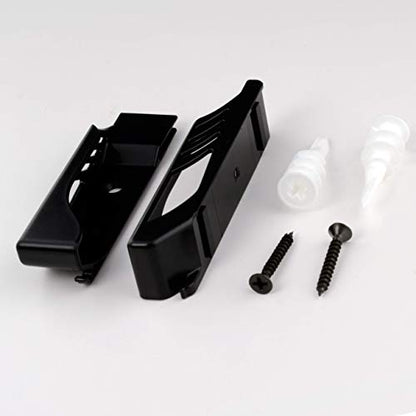 Dockem Koala Tablet Wall Mount - Screw-in Version: Universal Dock for iPads, iPad Air/Mini/Pro, Samsung Galaxy Tab/Notes, Android Tablets and More [Black Brackets] - color: Black