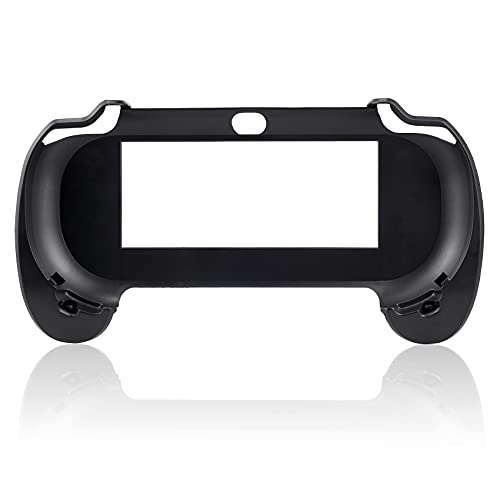 New Grips Hand Grip Compatible Durable Joypad Plastic Flexible Hand Grip Compatible with for PS Vita PSVita PlayStation Vita 1000 (PCH-1000), Black