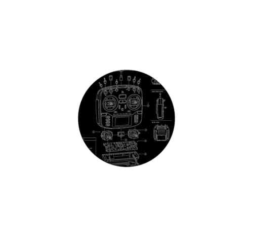 RC Transmitter Blueprint FPV Drone RC Car Radio Controller PopSockets Adhesive PopGrip - style: Adhesive PopGrip