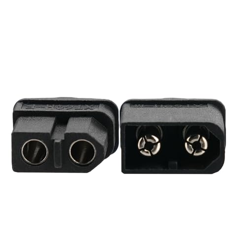 ELFCULB 10 Pairs Amass XT60H Connectors for Robotics and Power Systems - color: 10 Pairs XT60H