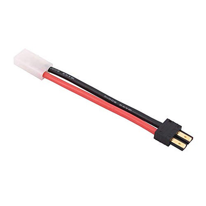 3pcs compatible with Big Tamiya Female Adapter Wire 12awg 4in for RC Lipo Battery ESC(C67-3)