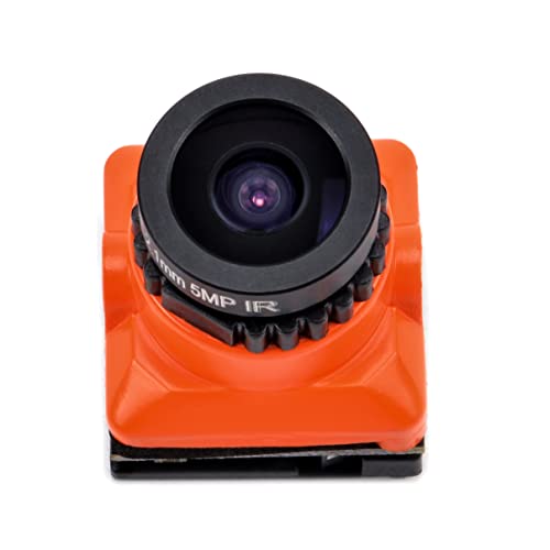 Readytosky 1500TVL FPV Camera 2.1mm Lens 1/3" CMOS Camera 5V-30V PAL/NTSC - color: Orange