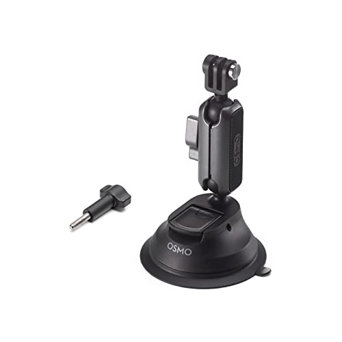 DJI Osmo Action Suction Cup Mount, Compatible with Osmo Nano, Osmo 360, Osmo Action, DJI Action 2, Osmo Action 3, Osmo Action 4, Osmo Action 5 Pro, Osmo Action 6