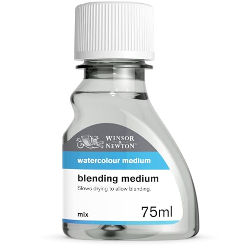 Winsor & Newton Watercolor Medium, Blending Medium, 75ml Bottle - color: Blending Medium, style: 2.5-oz Bottle