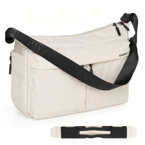 AMBITFUL Camera Messenger Bag for Photographers Shoulder bag,9L Beige - color: Beige