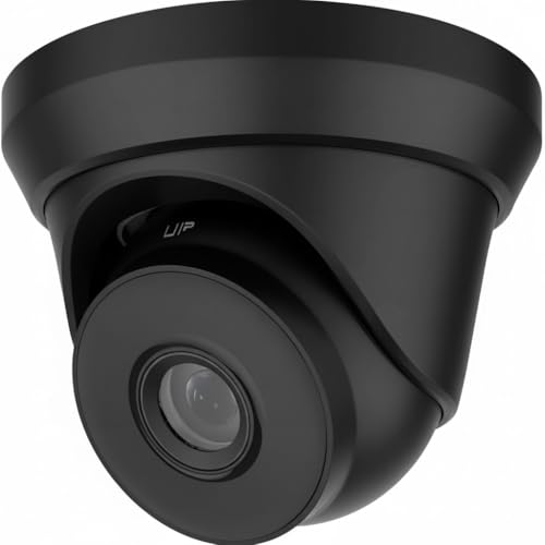 4MP Analog Coax Dome TVI CVI CCTV Surveillance Security Camera, 2.8mm 100° Wide Viewing Angle, 65ft IR Night Vision, Outdoor, Full Metal Housing, ONLY Compatible with 4MP, 5MP and 8MP DVR, Black - color: Black