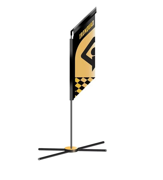 FPV Race Flag. 560mm Hoop with Base and Stands Included. LED Loops pre-Installed. (LED Strip NOT Included)