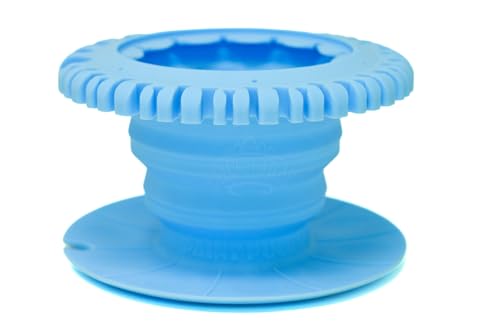 Paint Puck CollapsiBowl Paint Brush Cleaner Rinse Cup, Blue - color: Blue, size: Collapsible