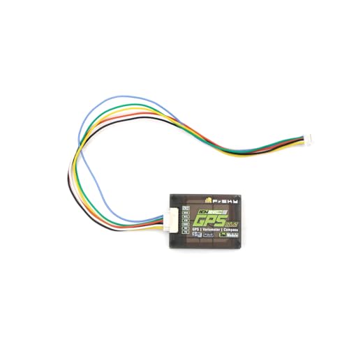 FrSky GPS ADV Plus Sensor, High-Precision Dual-Mode GPS Module, Built-in Variometer & Compass, Supports FBUS/S.Port/I2C/Serial, Real-time Position Speed Altitude Telemetry for RC Airplane Drone