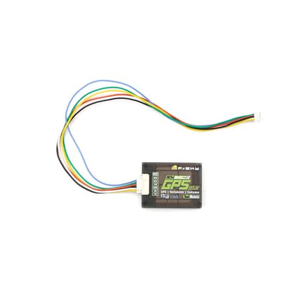 FrSky GPS ADV Plus Sensor, High-Precision Dual-Mode GPS Module, Built-in Variometer & Compass, Supports FBUS/S.Port/I2C/Serial, Real-time Position Speed Altitude Telemetry for RC Airplane Drone