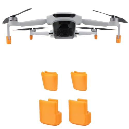 Landing Gear for Potensic Atom 3, Extended Kit Height Extensions Quick Release Holder Mount Set Drone Accessories (2mm) (Orange) - color: Orange