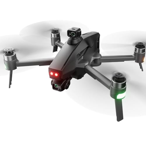 Drone with 3-Axis Gimbal & 4K Camera, 5G FPV Transmission, GPS + Optical Flow Positioning, Brushless Motor, 360° Laser Obstacle Avoidance, 7-Level Wind Resistance