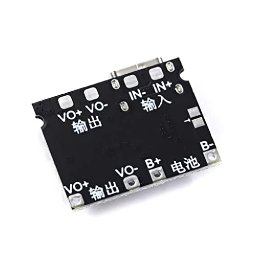 Teyleten Robot 18650 Lithium Li-ion 3.7V 4.2V Battery Charger Board DC-DC Step Up Boost Module TP4056 DIY Kit Parts Type-C 10pcs