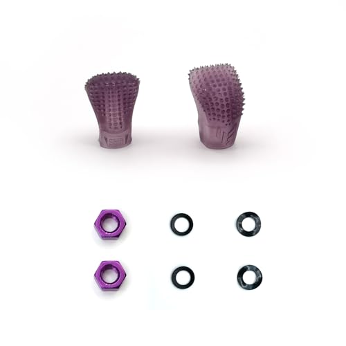 Felistick Shift RC Transmitter Radio Controller Stick Ends FPV Controller Accessories Replacement Joystick (purple, M4) - color: purple, size: M4