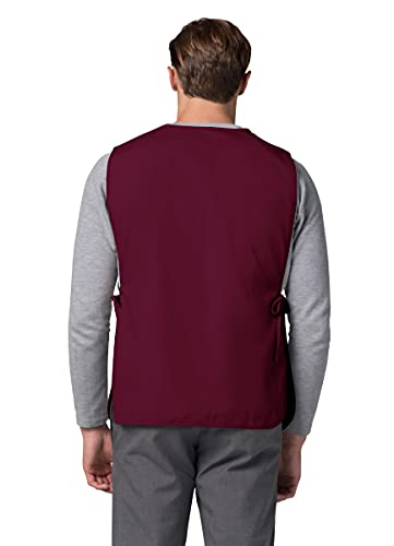 Adar Universal Cobbler Apron 3 Pack - Unisex Cobbler Apron - color: Burgundy, size: X-Large