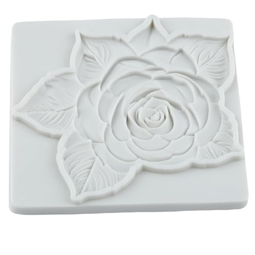 Rose Flower Silicone Mold Rose Flower Polymer Clay Molds - color: Style F