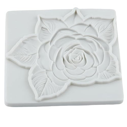 Rose Flower Silicone Mold Rose Flower Polymer Clay Molds - color: Style F